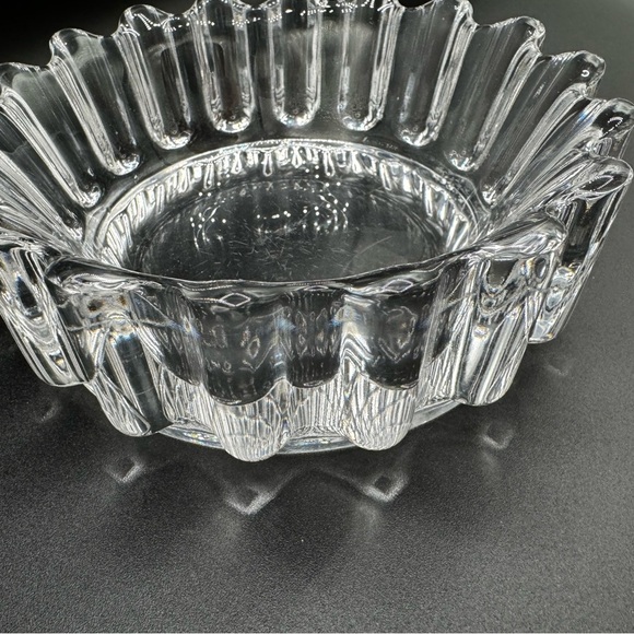 1970s Orrefors Princess Cut Swedish Crystal Glass Dish - Picture 4 of 17